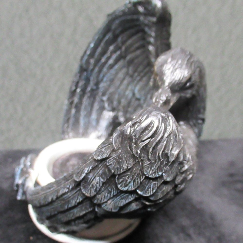 Alchemy Gothic Raven Tealight Candleholder - Picture 4 of 13